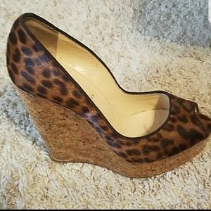 Christian louboutin wedges